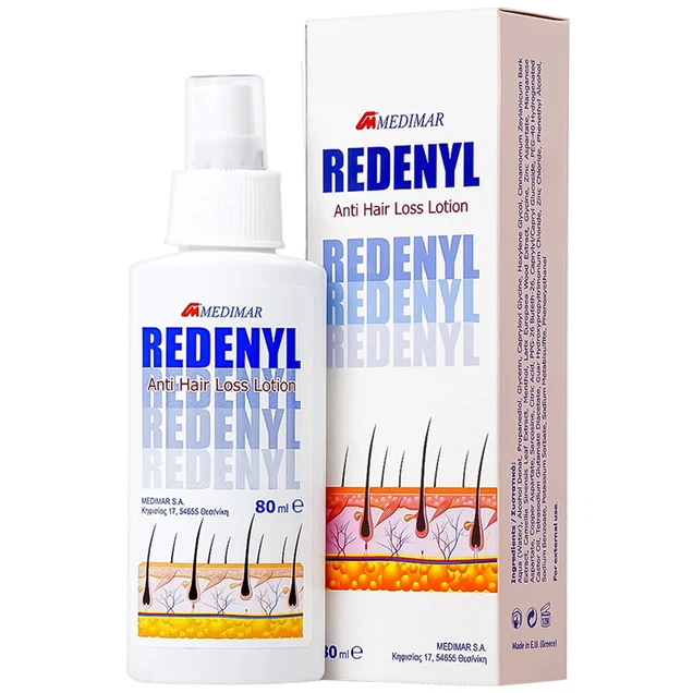 Chai xịt Redenyl Lotion hỗ trợ giúp mọc tóc và ngăn ngừa rụng tóc (80ml)