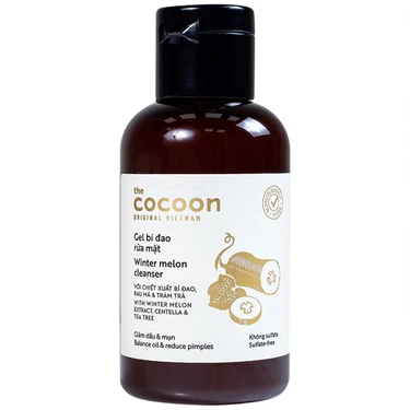 Gel rửa mặt bí đao Cocoon giúp làm sạch sâu lỗ chân lông (140ml)