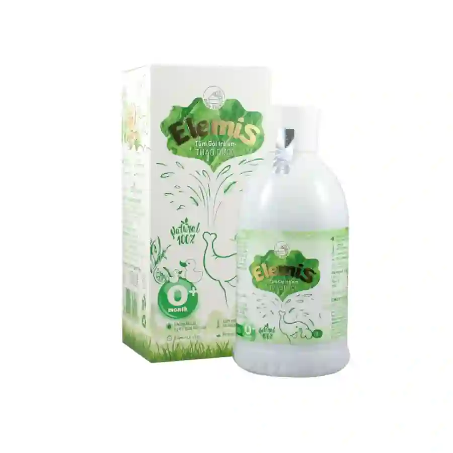 Nước tắm gội thảo dược DK Pharma Elemis làm sạch, bảo vệ da cho bé chai 200ml