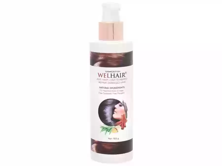 Dầu gội Welhair, hỗ trợ phục hồi tóc hư tổn, ngăn ngừa rụng tóc ( lọ 150g )