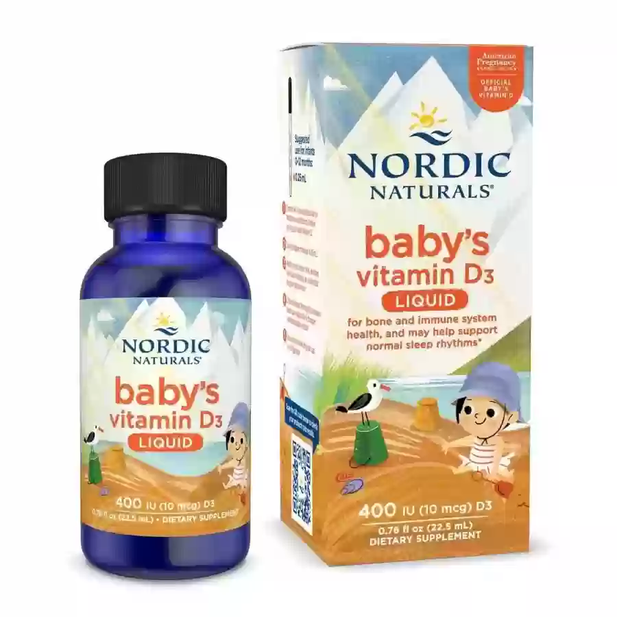 Siro Baby’s Vitamin D3 Nordic Naturals Mỹ – 22.5ml