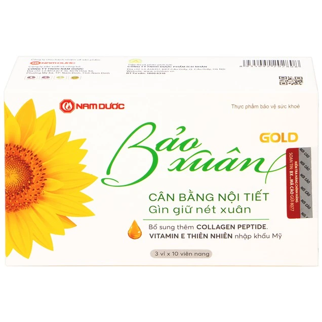 Viên uống Bảo Xuân Gold Nam Dược 