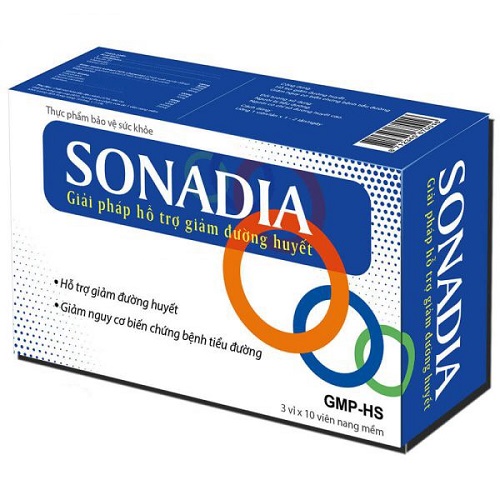 Viên uống Sonadia hỗ trợ giảm nguy cơ biến chứng bệnh tiểu đường