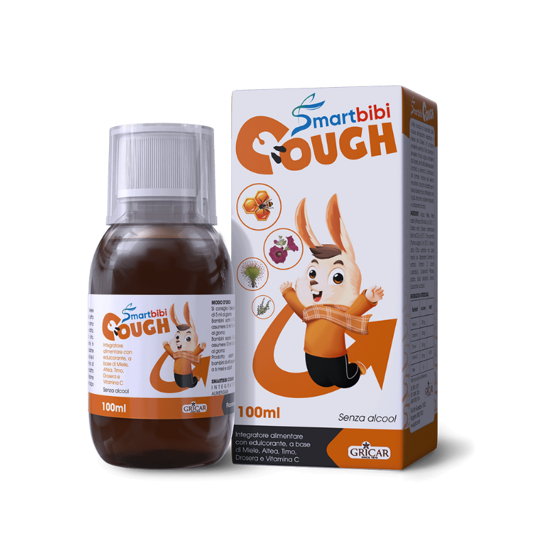 Siro ho Smartbibi Cough cho bé từ thảo dược giúp hỗ trợ các vấn đề hô hấp 