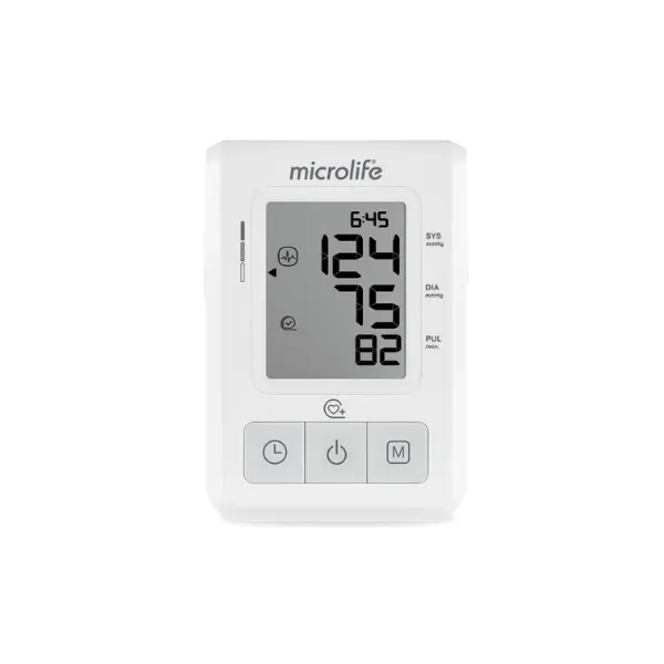 Máy đo huyết áp bắp tay Microlife B2 Basic thế hệ mới cho độ chính xác cao, dễ sử dụng