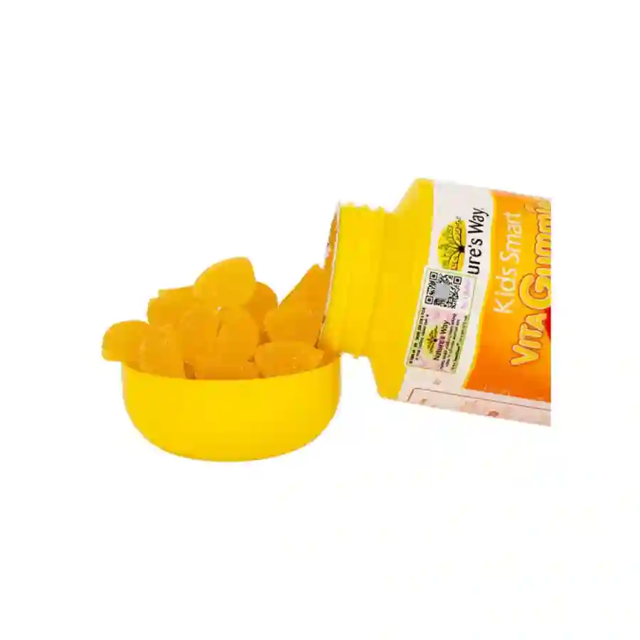 Viên nhai Kids Smart Vita Gummies bổ sung Vitamin C và kẽm giúp tăng cường sức đề kháng(60 viên)